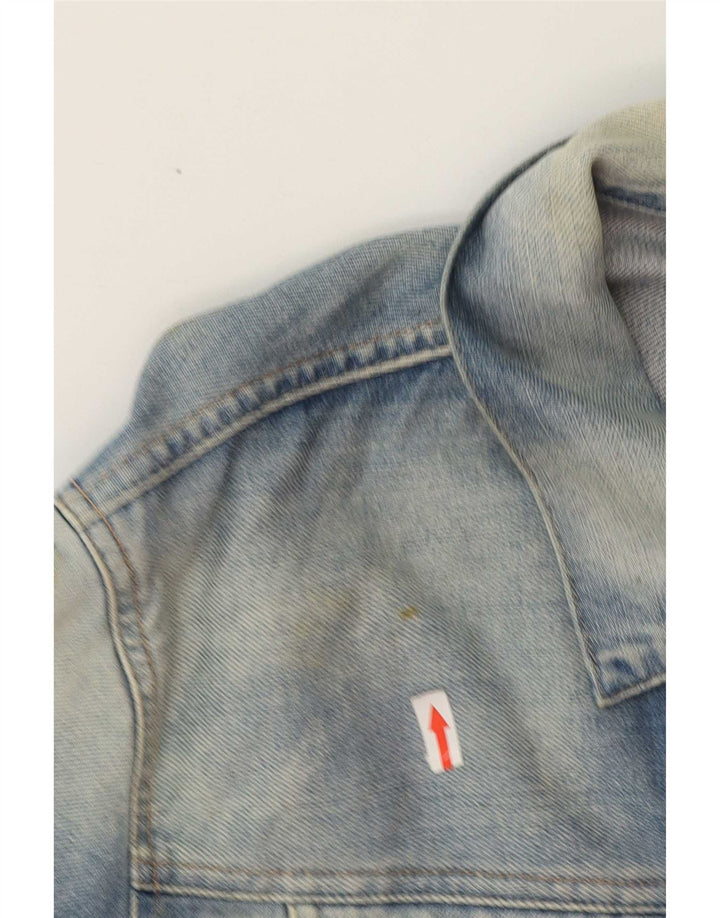 Jaqueta jeans masculina diesel UK 42 XL algodão azul