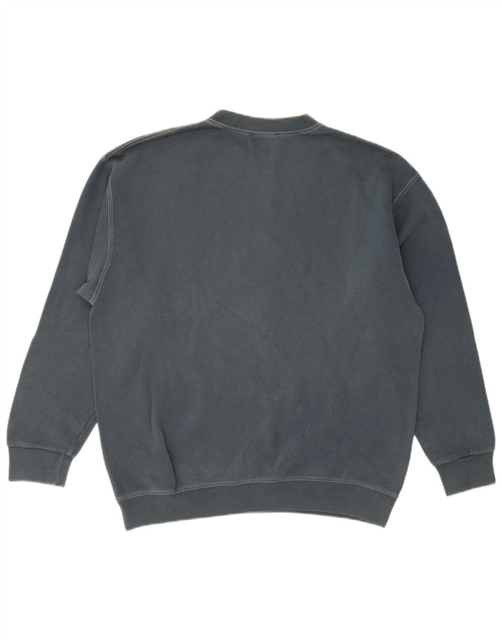 North Sails moletom gráfico masculino jumper médio azul