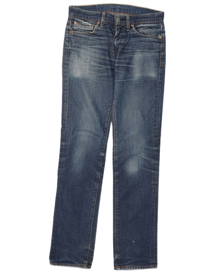 Calça jeans feminina Levi's 511 Slim W30 L34 azul algodão