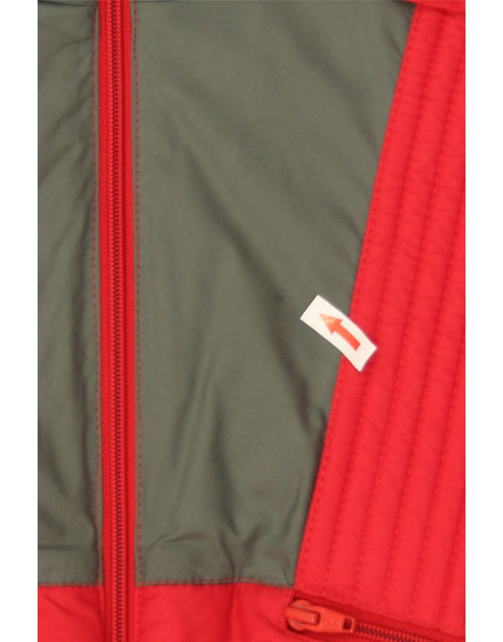 Jaqueta de esqui feminina Colmar IT 46 grande bloco colorido vermelho