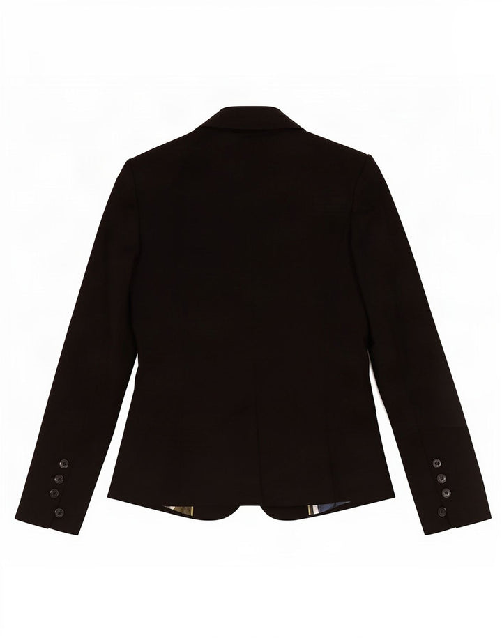 Jaqueta blazer feminina Ted Baker com 1 botão tamanho XS preto
