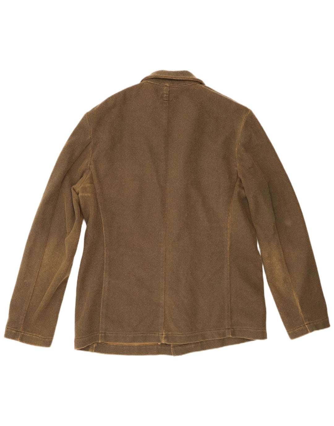 Jaqueta Blazer Masculina Calvin Klein com 3 Botões UK 44 2XL Poliéster Cáqui