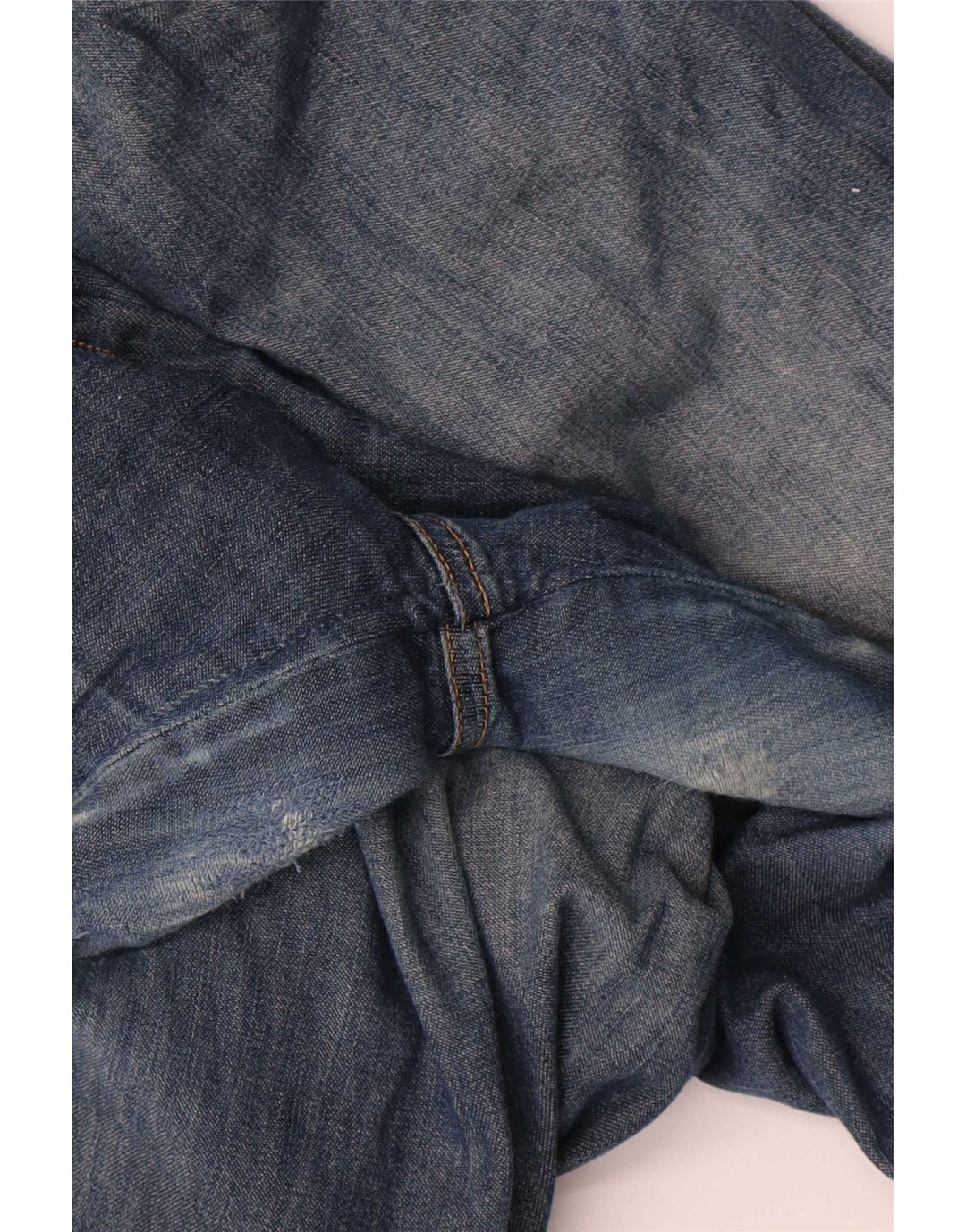 Armani feminino slim jeans W32 L27 algodão azul
