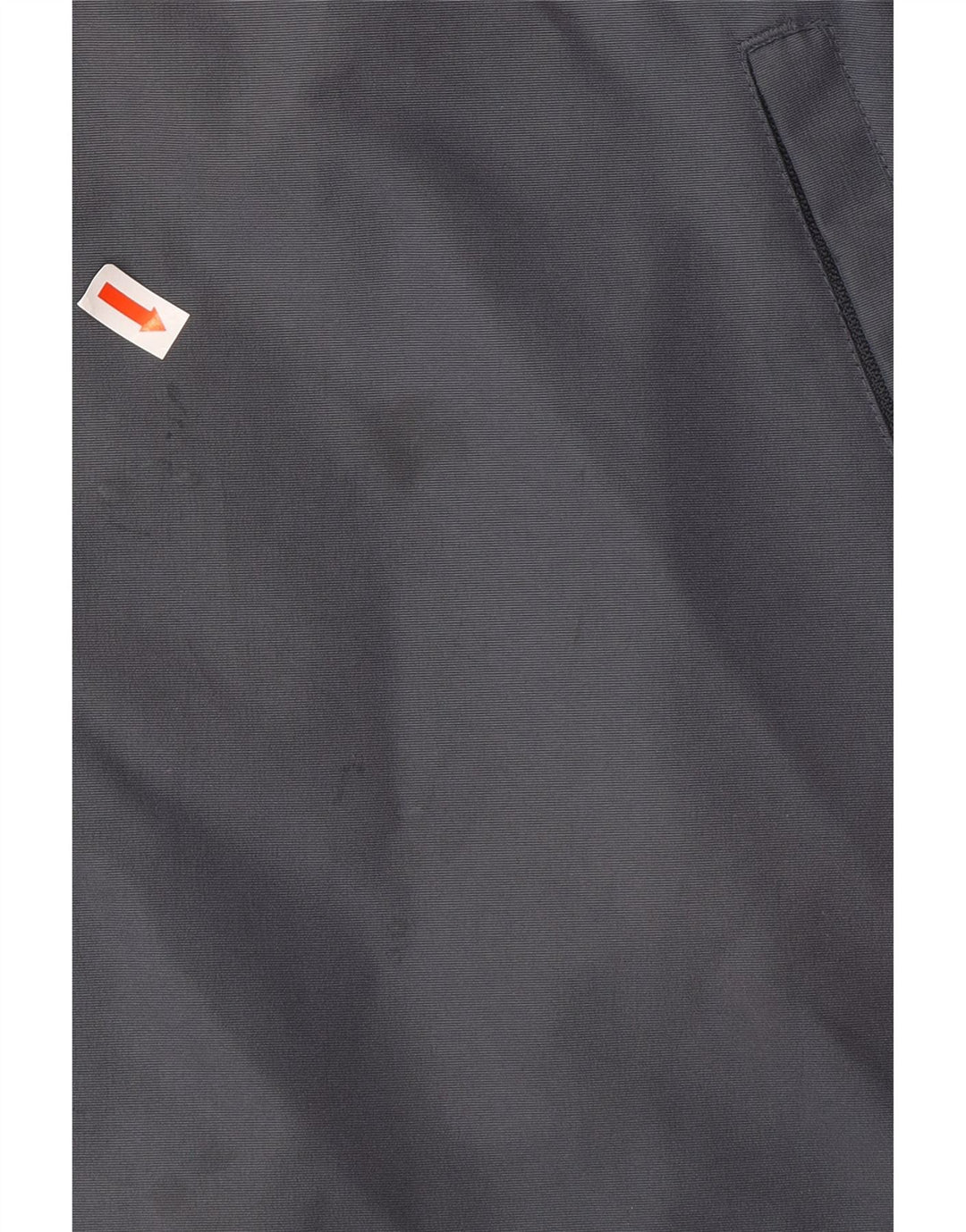 Jaqueta corta-vento masculina ADIDAS com capuz UK 44/46 grande cinza