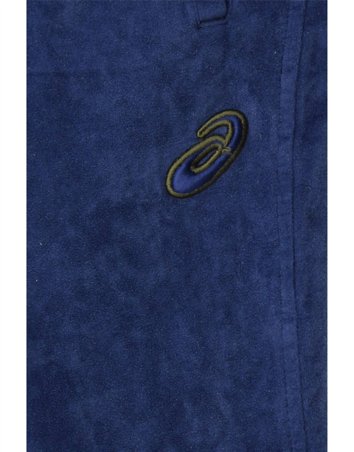 Calça de treino de lã masculina ASICS grande azul marinho