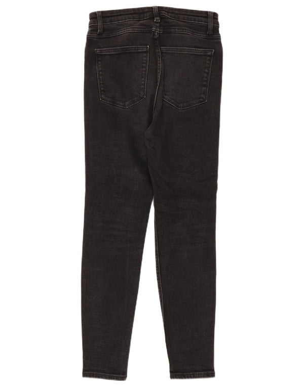 Zara Jeans Skinny Feminino EU 38 Pequeno W28 L27 Preto