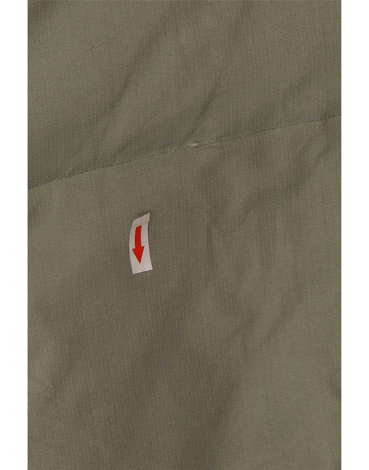 Jaqueta acolchoada masculina The North Face UK 44 2XL poliamida verde