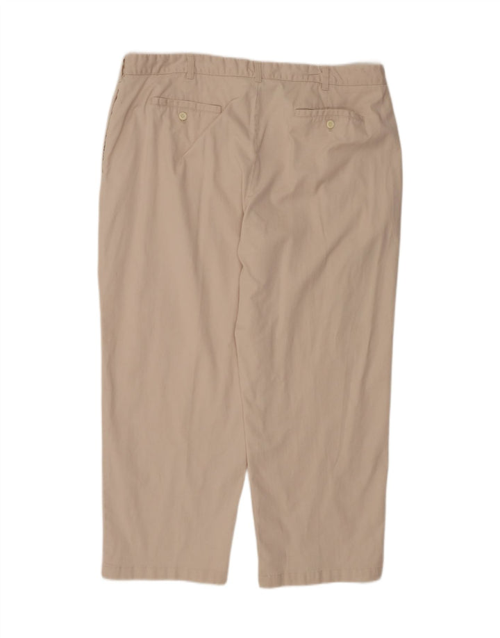 IZOD Mens Straight Chino Trousers W44 L30 Beige Cotton Vintage Izod and Second-Hand Izod from Messina Hembry 