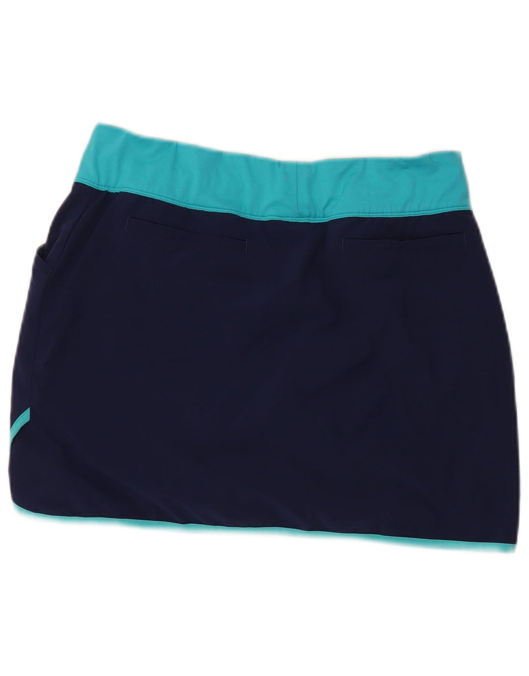 Adidas Womens Skort UK 14 Médio Azul Marinho Poliéster