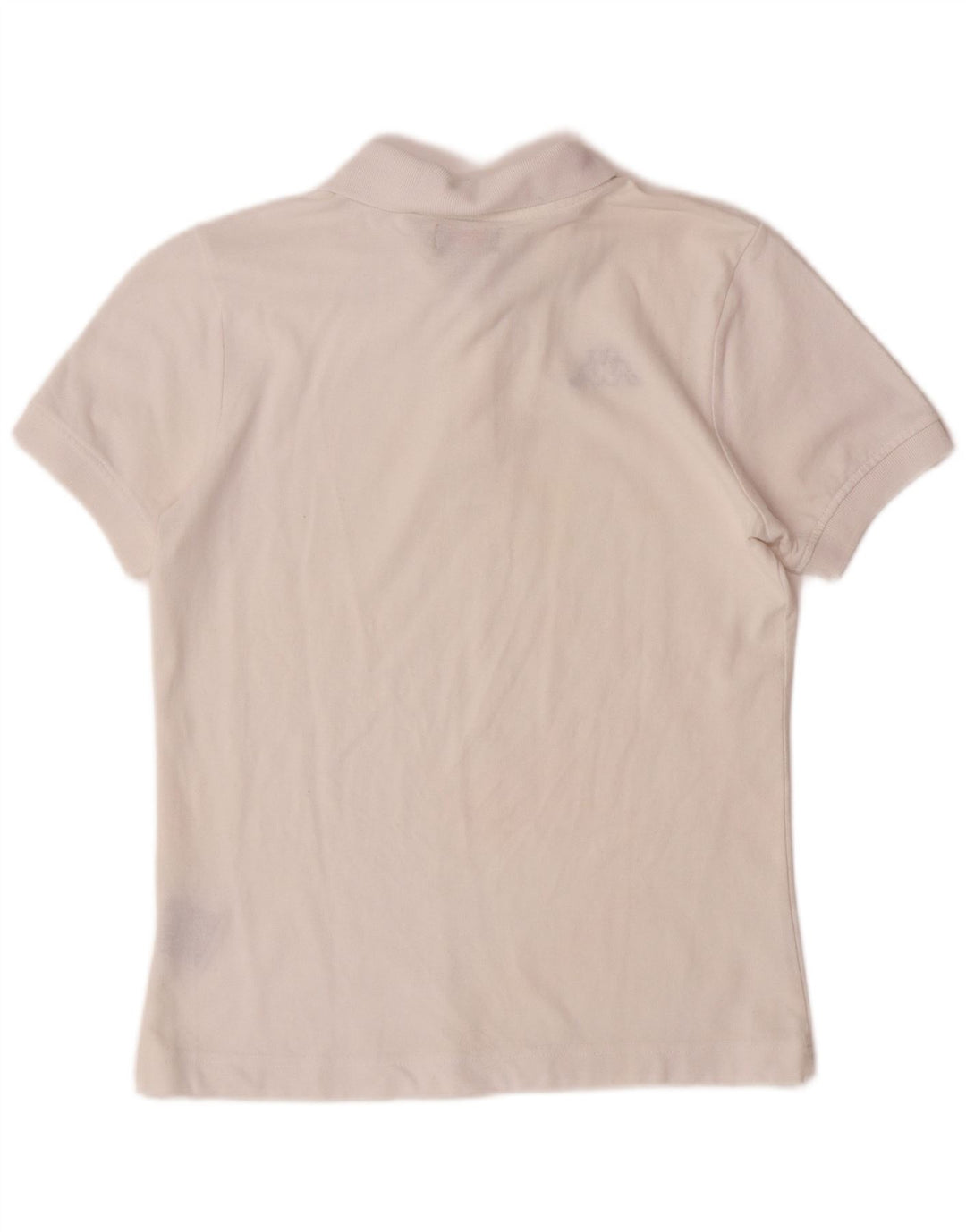 Camisa polo feminina KAPPA UK 14 grande algodão branco