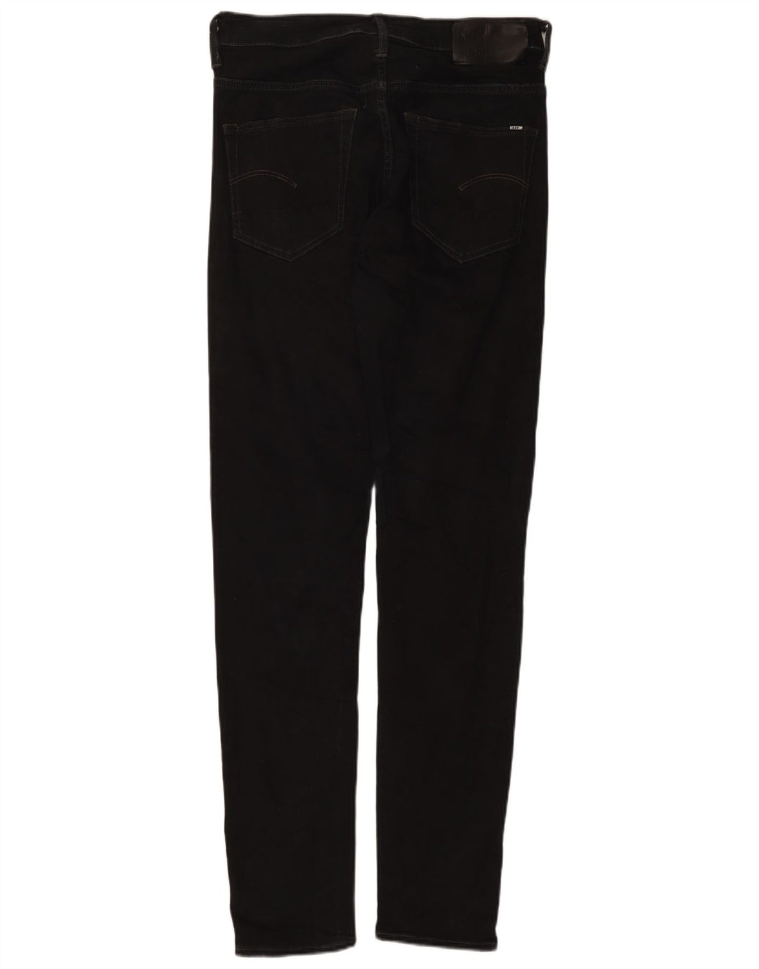 G-Star Masculino 3301 Slim Jeans W31 L36 Algodão Preto