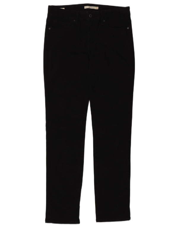 Calça jeans feminina Levi's 712 Slim W28 L30 algodão preto