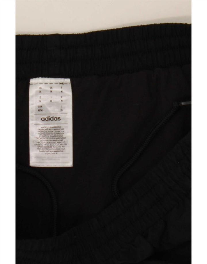 Adidas Mens Treino Calças Joggers Médio Poliéster Preto