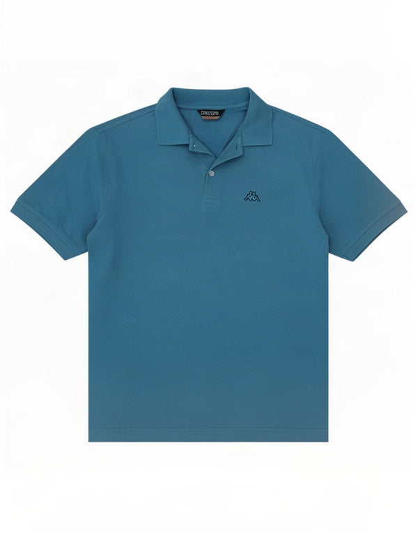 Camisa polo masculina Kappa XL algodão azul