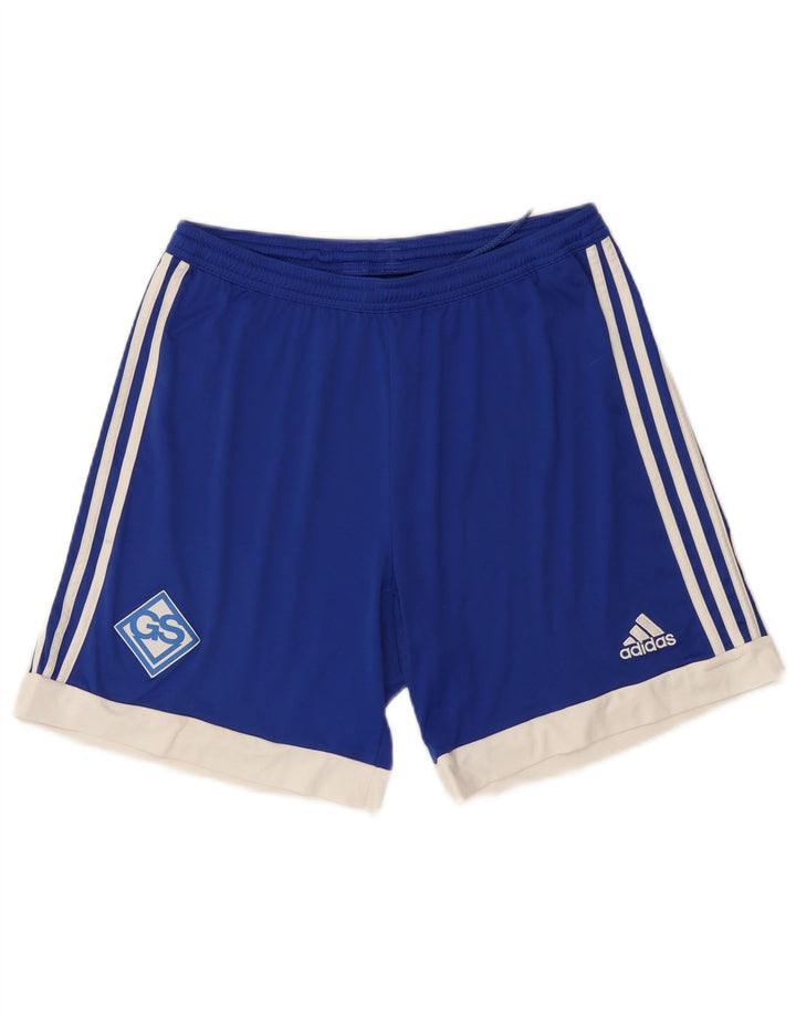 Adidas Masculino Climacool Sport Shorts Grande Azul Colorblock Poliéster