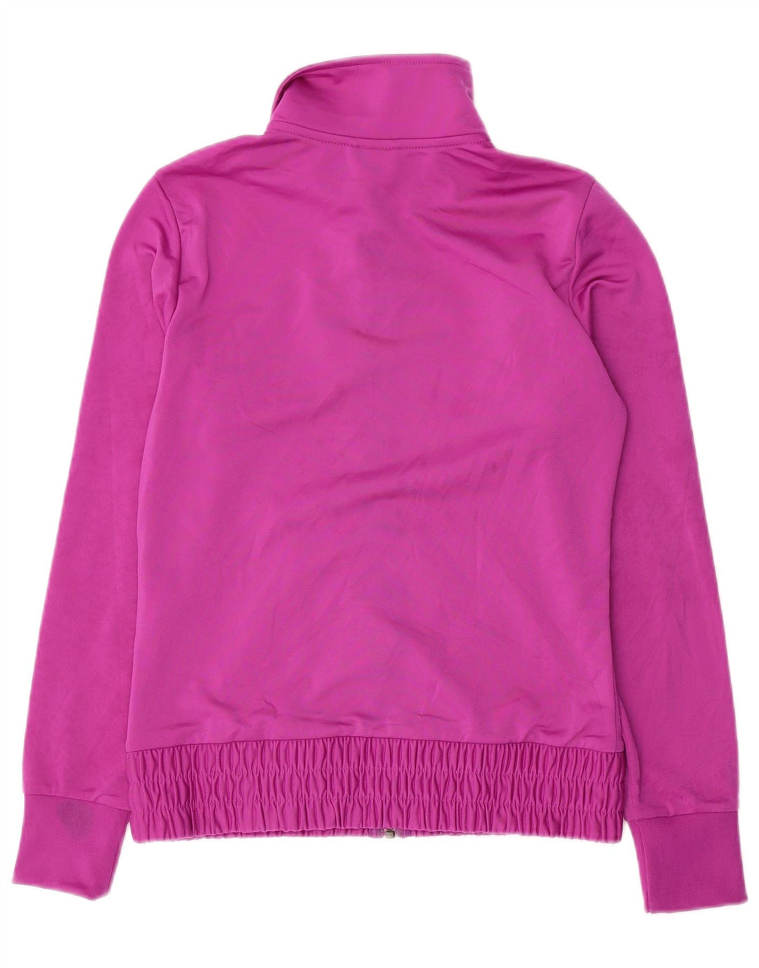 Puma Womens Tracksuit Top Jacket UK 10 Pequeno Poliéster Rosa