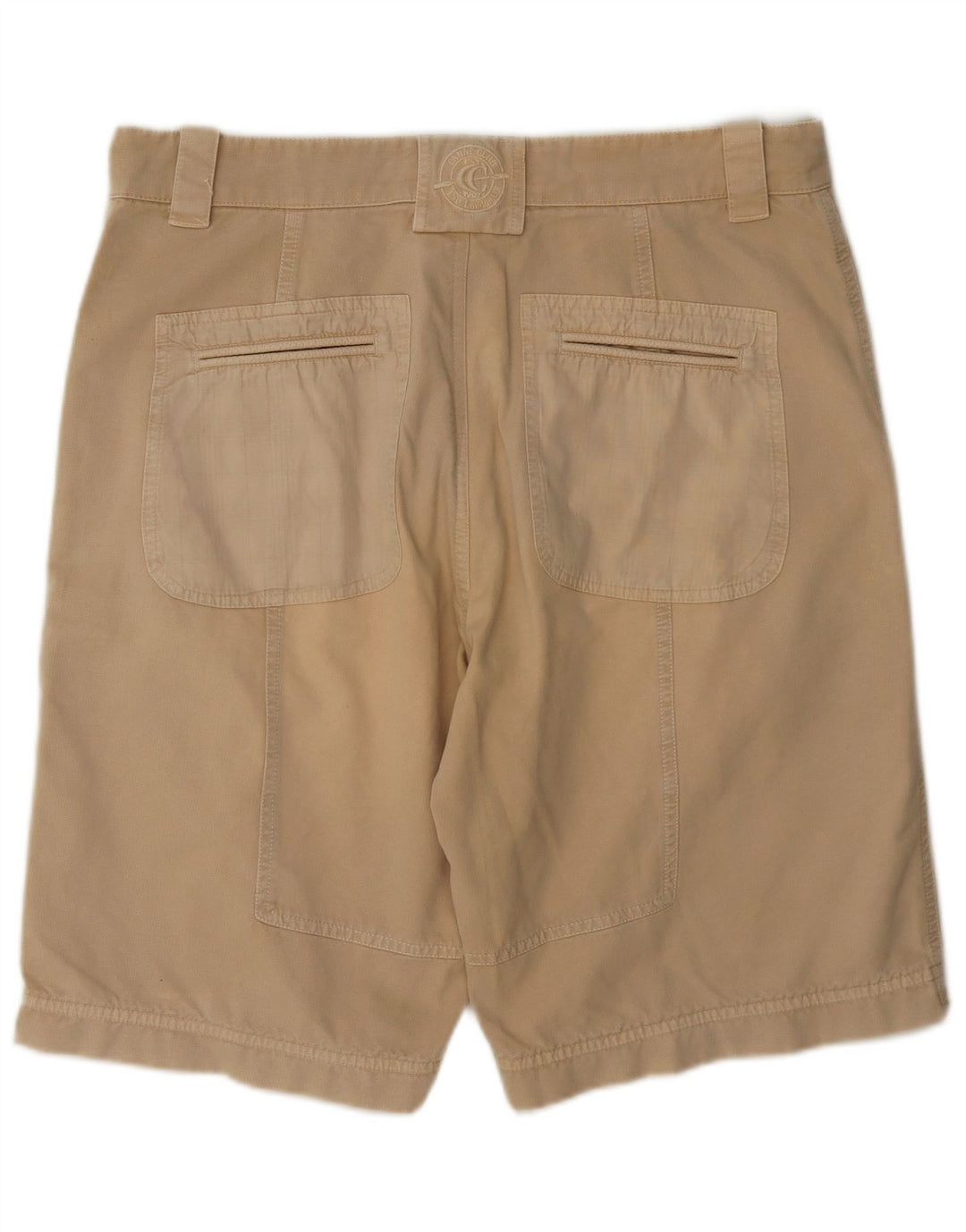 Shorts Chino Gráfico Masculino Vintage W36 Grande Bege