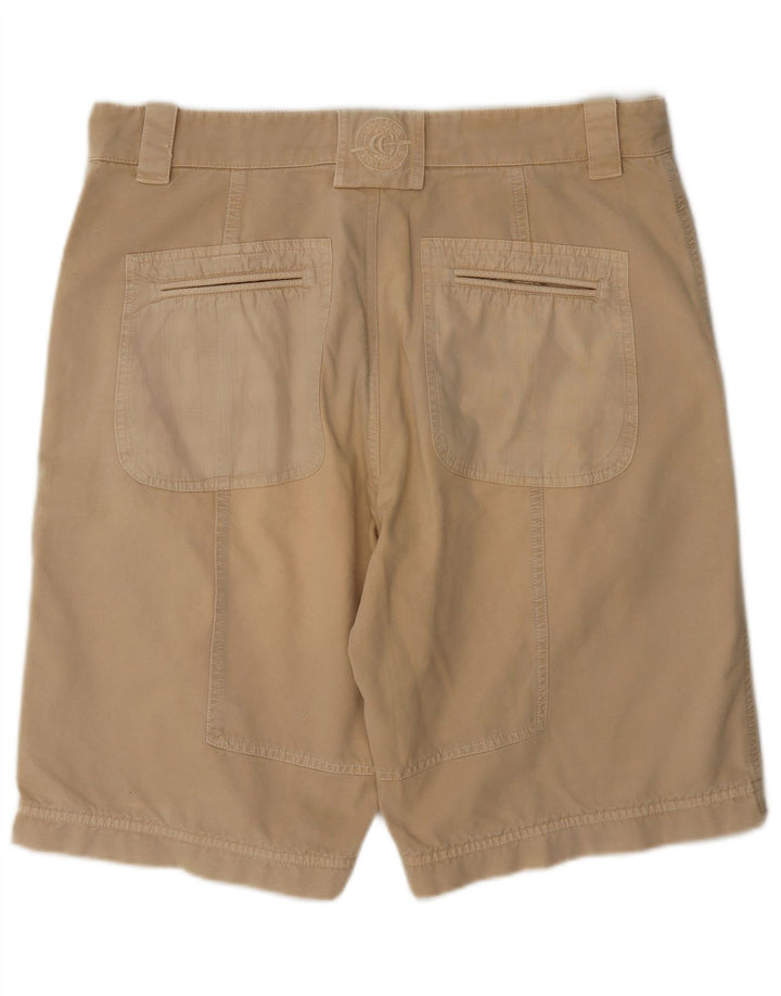 Shorts Chino Gráfico Masculino Vintage W36 Grande Bege