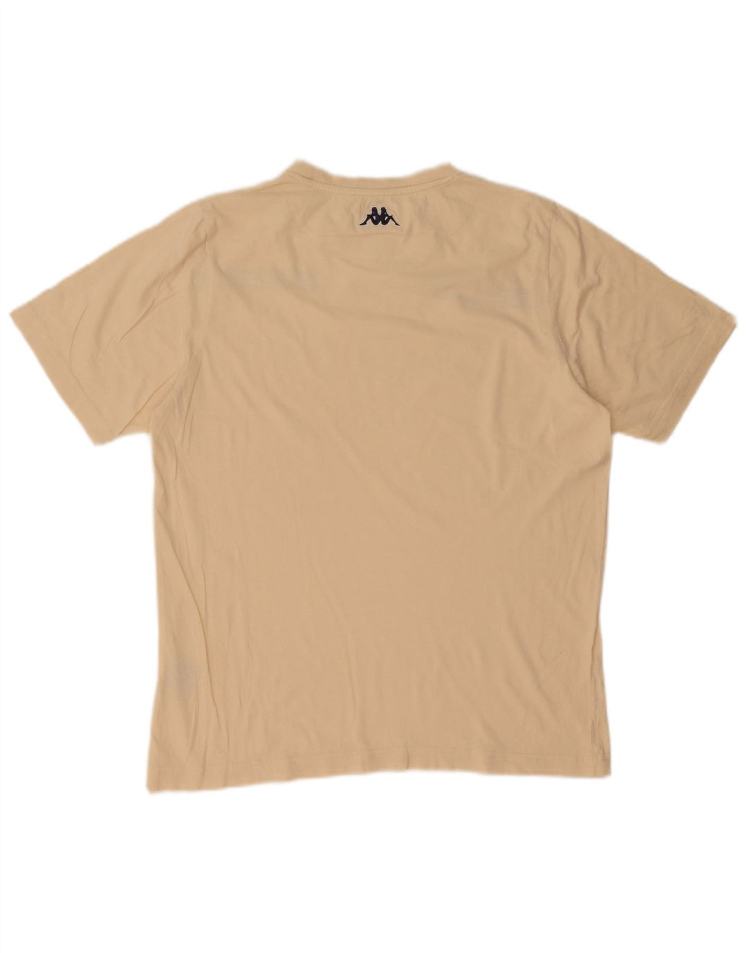 Camiseta masculina gráfica Kappa Top médio algodão bege