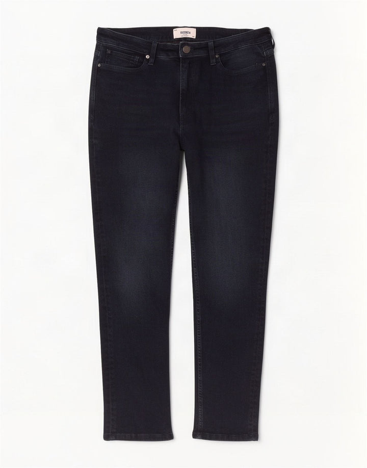 Fat Face Mens Slim Jeans W34 L29 Azul Marinho Algodão