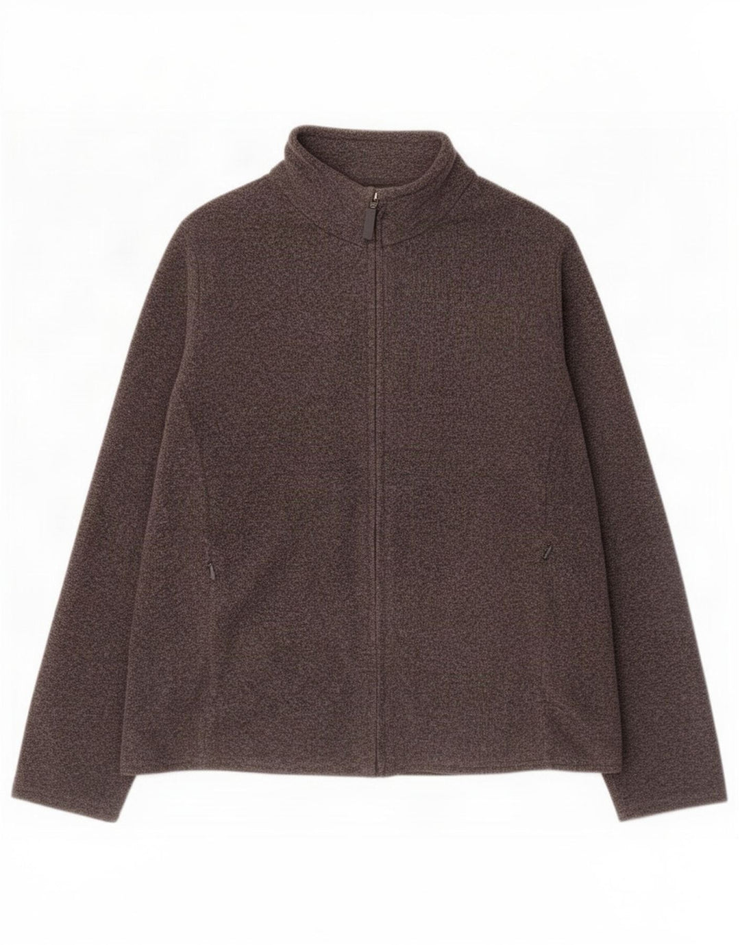 Jaqueta de lã feminina Marks & Spencer UK 18 XL poliéster cinza