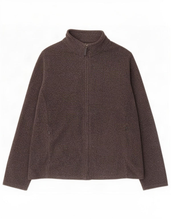 Jaqueta de lã feminina Marks & Spencer UK 18 XL poliéster cinza