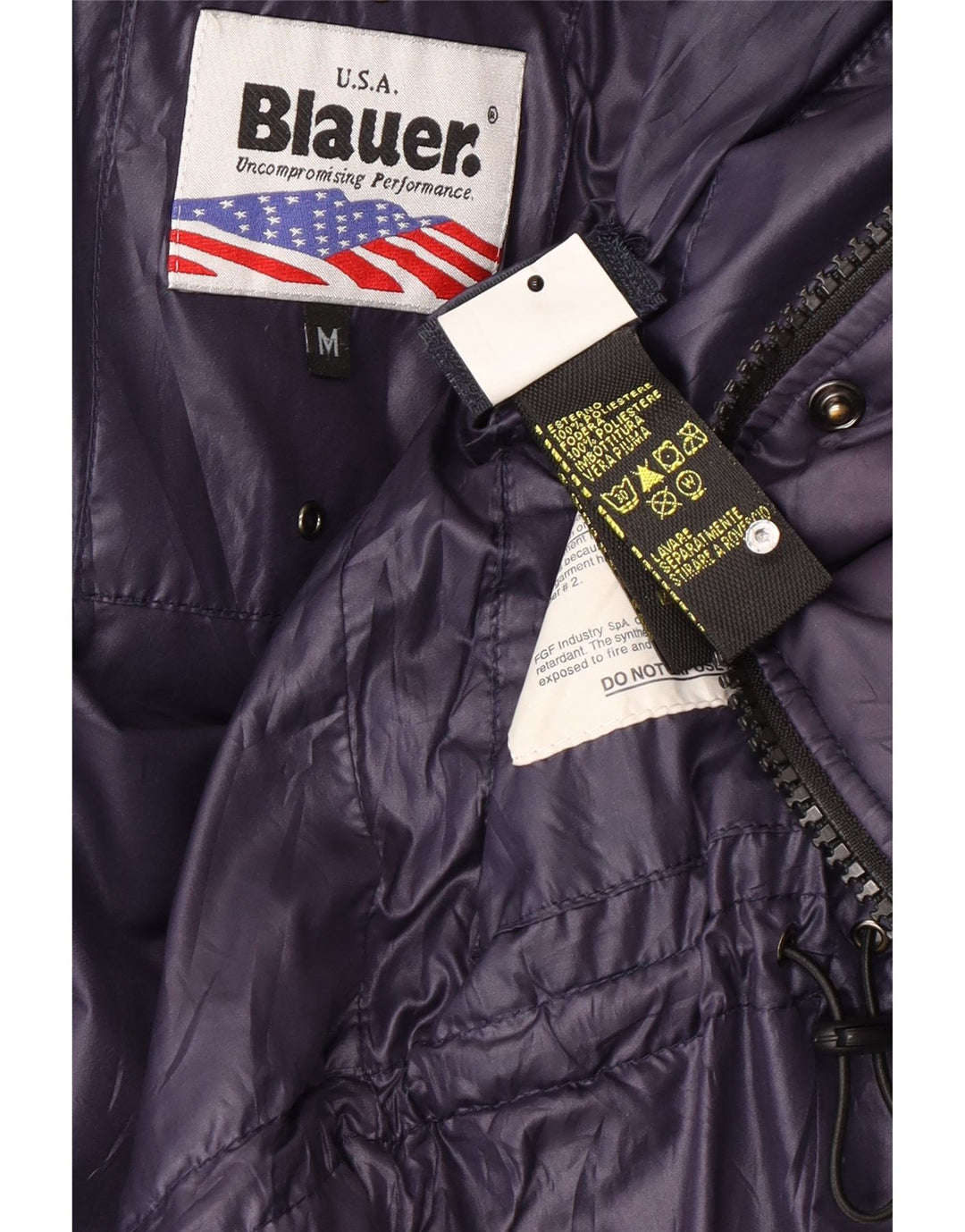 Jaqueta acolchoada feminina Blauer UK 14 poliéster roxo médio