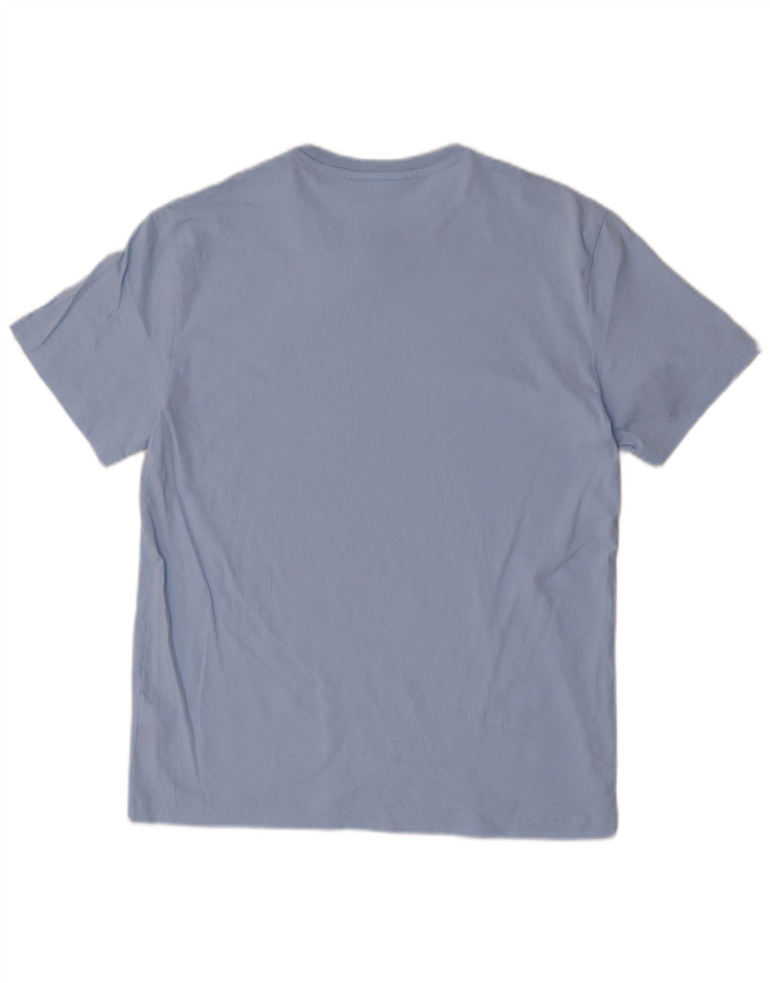 Camiseta masculina Lacoste Regular Fit tamanho 4 algodão azul médio