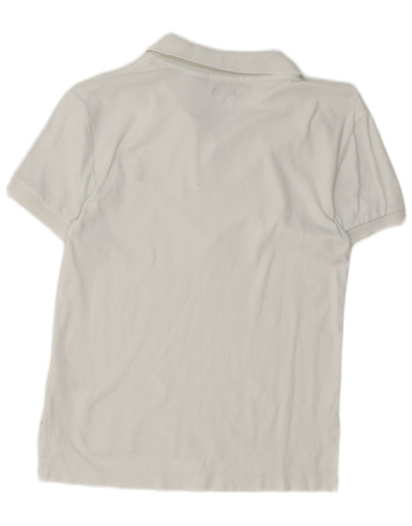 Polo Ralph Lauren Meninas Camisa Custom Fit 10-11 Anos Médio Algodão Branco