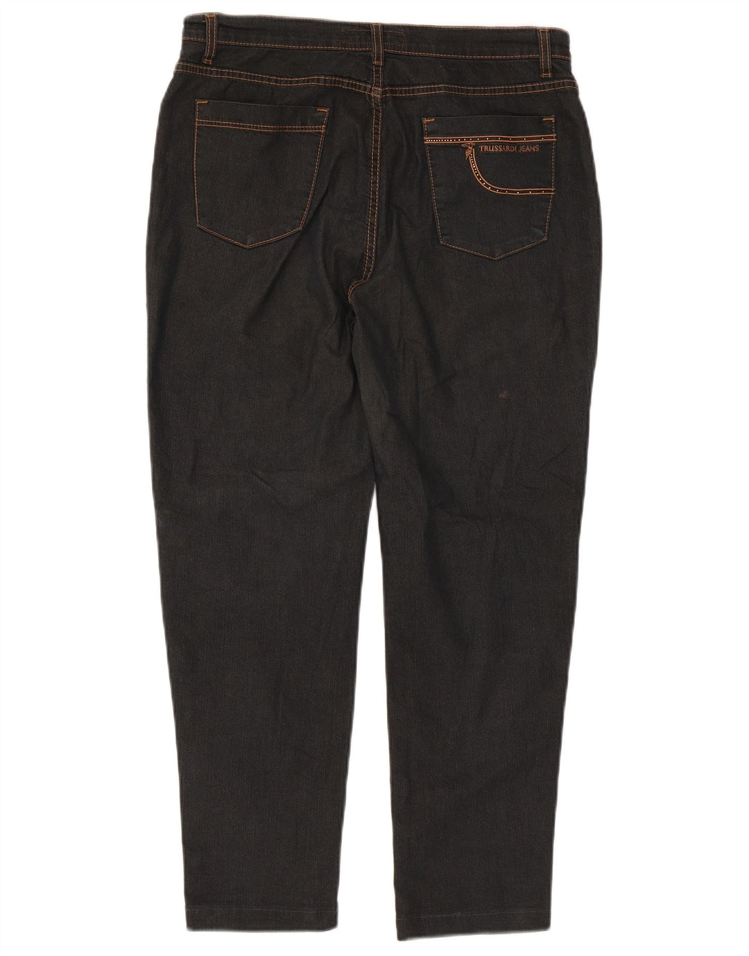 Trussardi Jeans Cônicos Femininos W34 L26 Preto