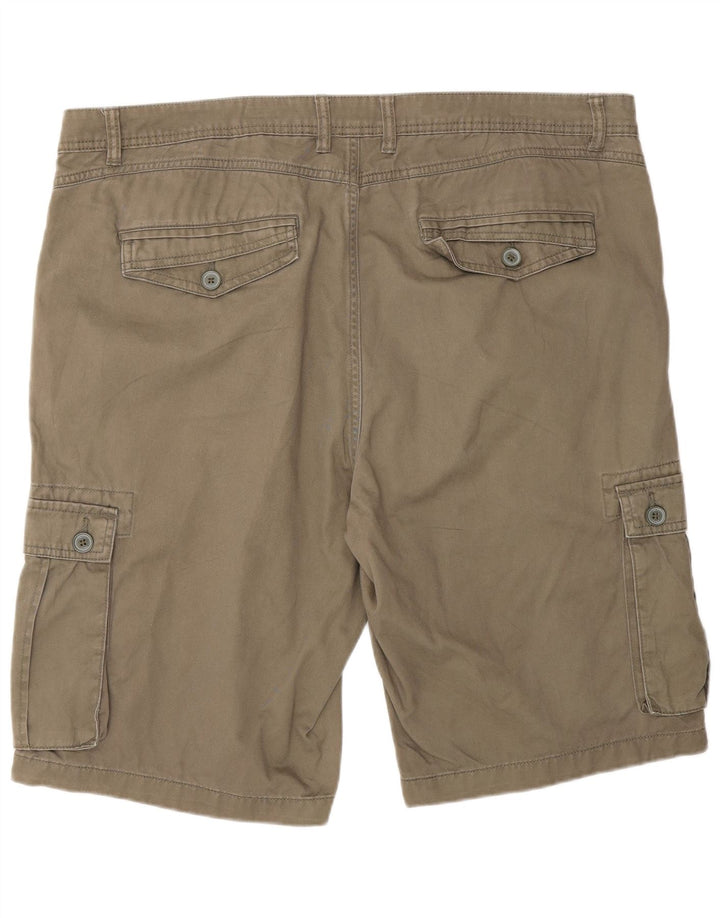 DACK'S Shorts cargo masculino de ajuste regular tamanho 48 2XL W40 algodão cáqui