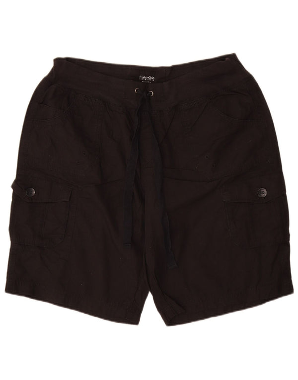 Shorts cargo masculino Calvin Klein XL W36 algodão preto