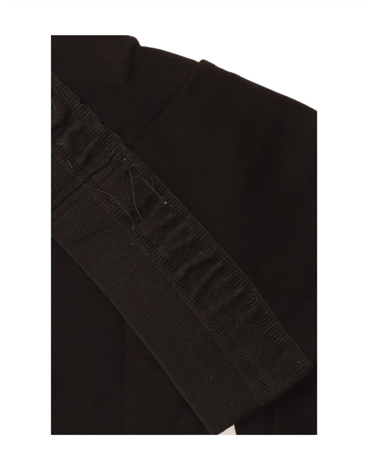Zara Leggings Crop Feminino UK 14 Grande Preto
