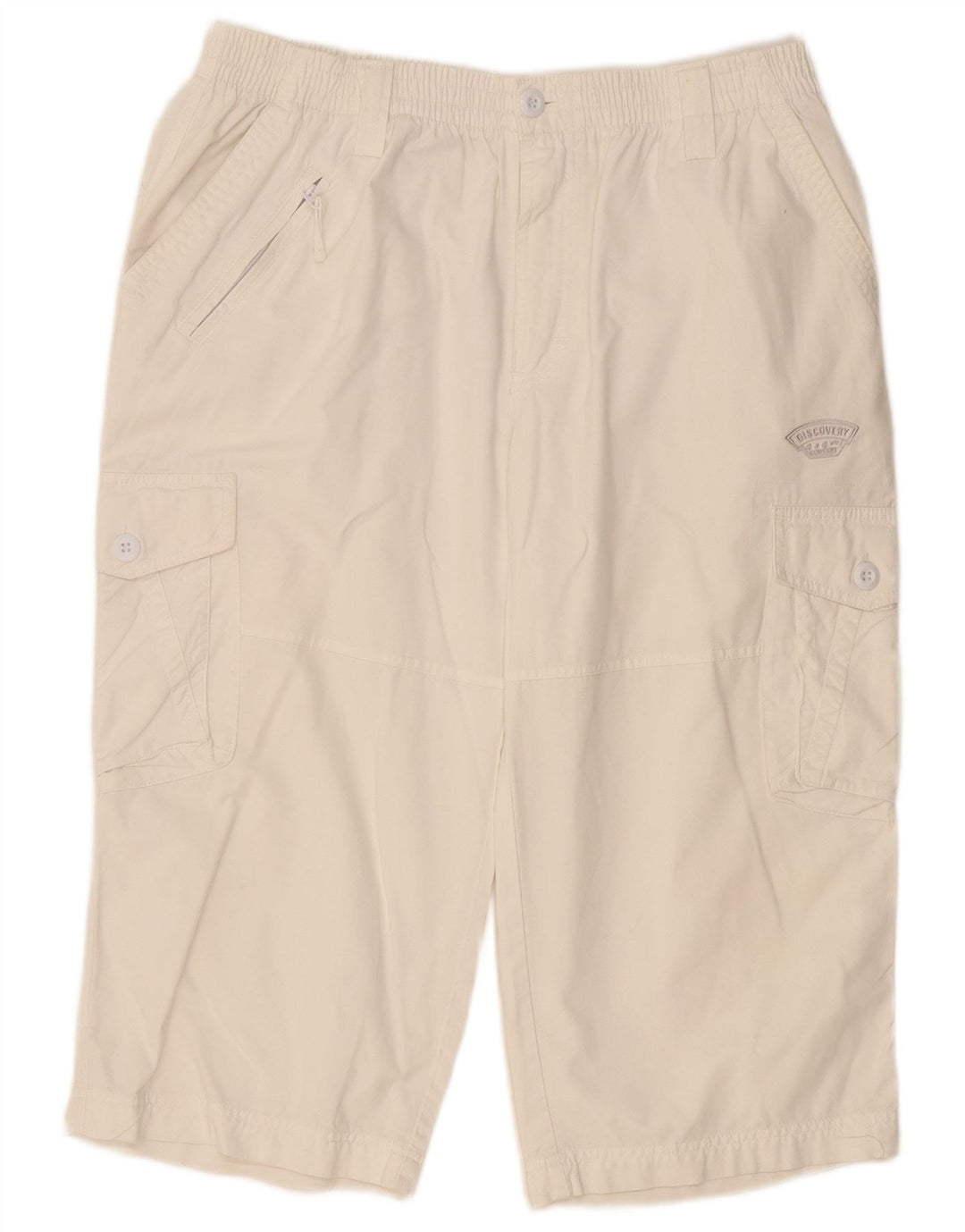 Bermuda cargo masculina VINTAGE 2XL W40 branco