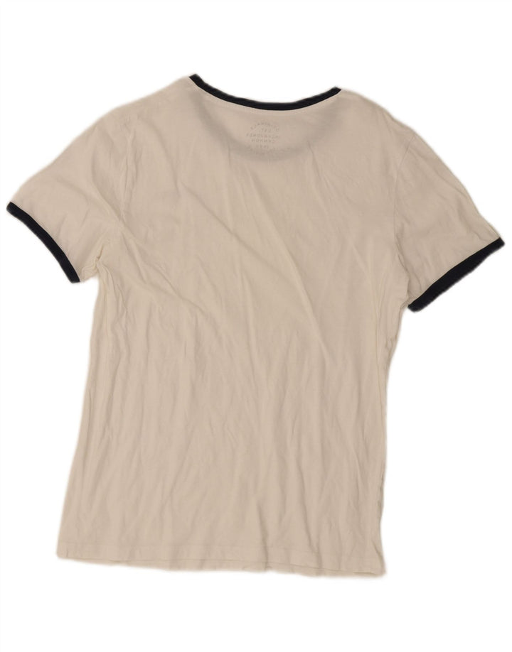 Camiseta masculina Jack & Jones pequena branca