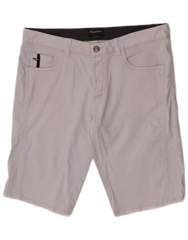 Shorts casuais masculinos Refrigiwear W36 grande algodão azul