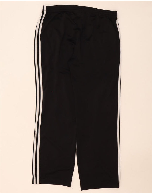 Calça de treino masculina Adidas grande poliéster preto