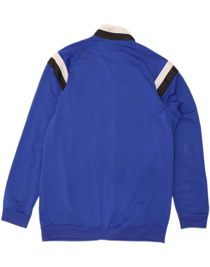 Adidas Mens Treino Top Jaqueta Grande Azul Colorblock Poliéster