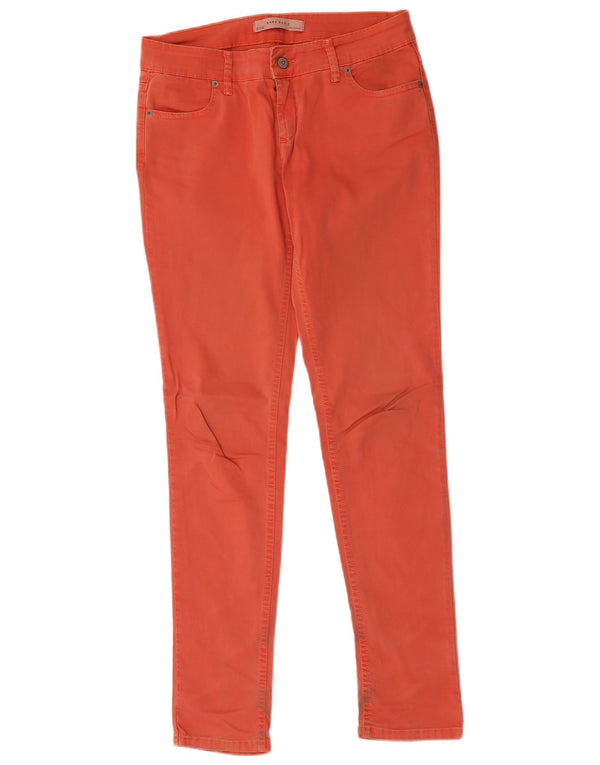 Zara Jeans Skinny Feminino EU 40 Médio W30 L31 Algodão Rosa