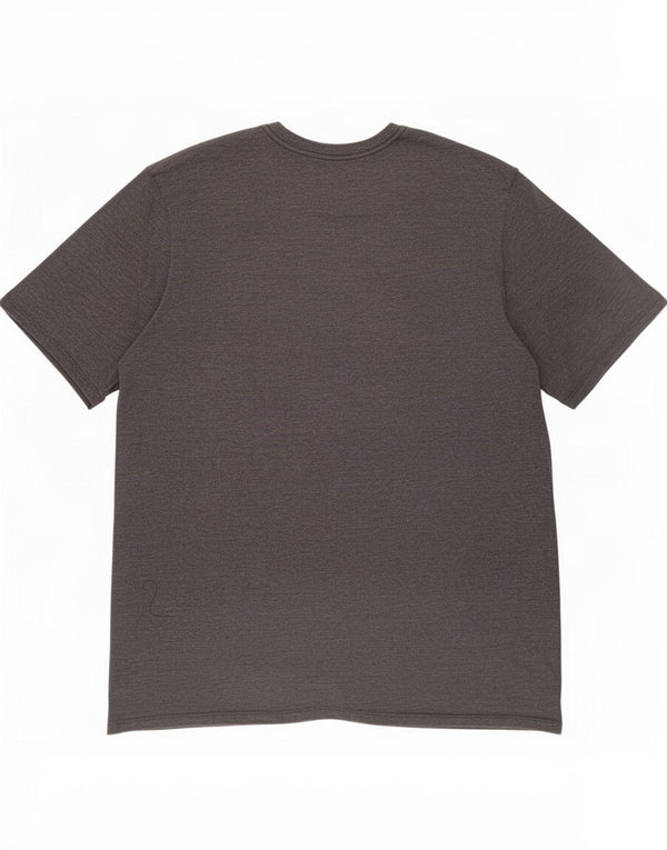 Camiseta gráfica masculina Hurley Top 2XL algodão cinza