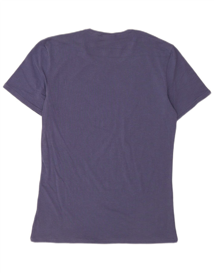 Camiseta feminina Fila UK 14 grande azul marinho