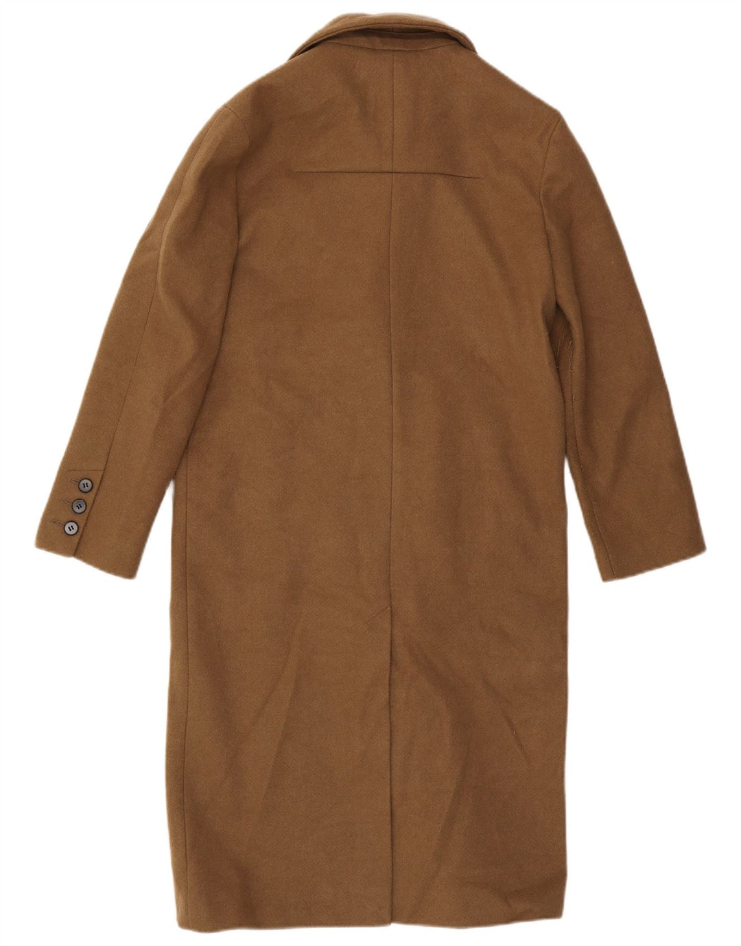 Casaco feminino Topshop Petite Oversized Double Breasted Reino Unido 4 XS Marrom