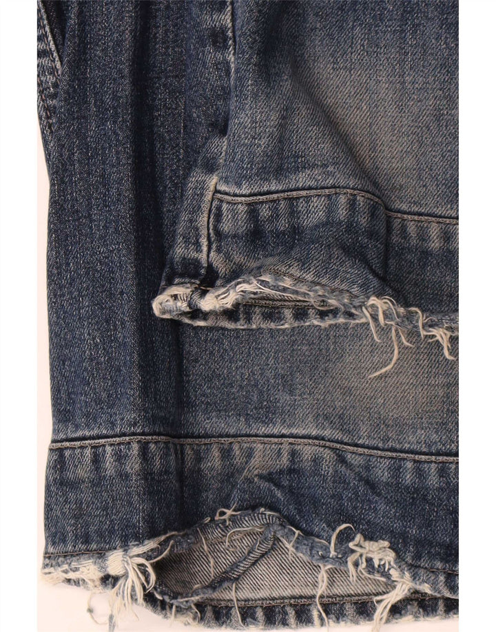 Jeans retos masculinos G-Star W30 L30 algodão azul