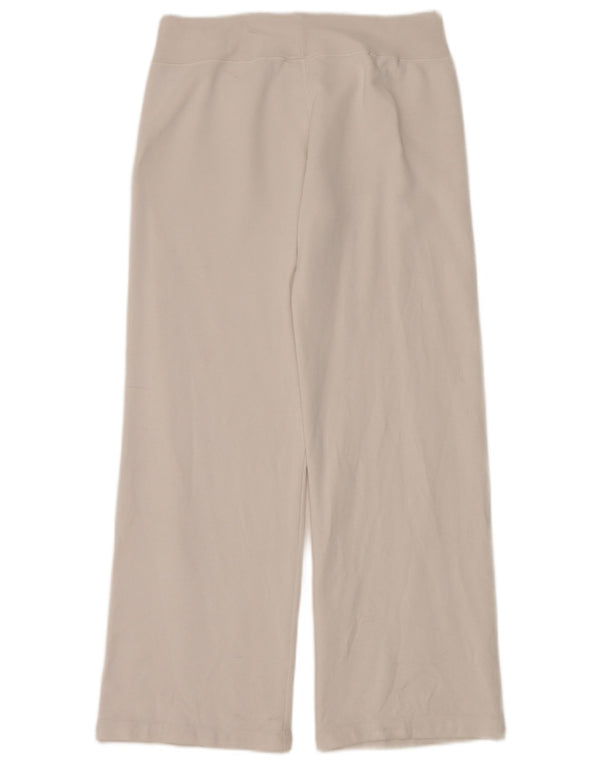 Calça de treino feminina Champion UK 14 algodão branco médio