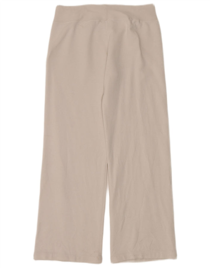 Calça de treino feminina Champion UK 14 algodão branco médio