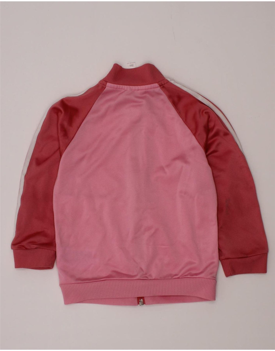 Jaqueta Adidas Meninas Treino Top 2-3 Anos Rosa Colorblock Poliéster