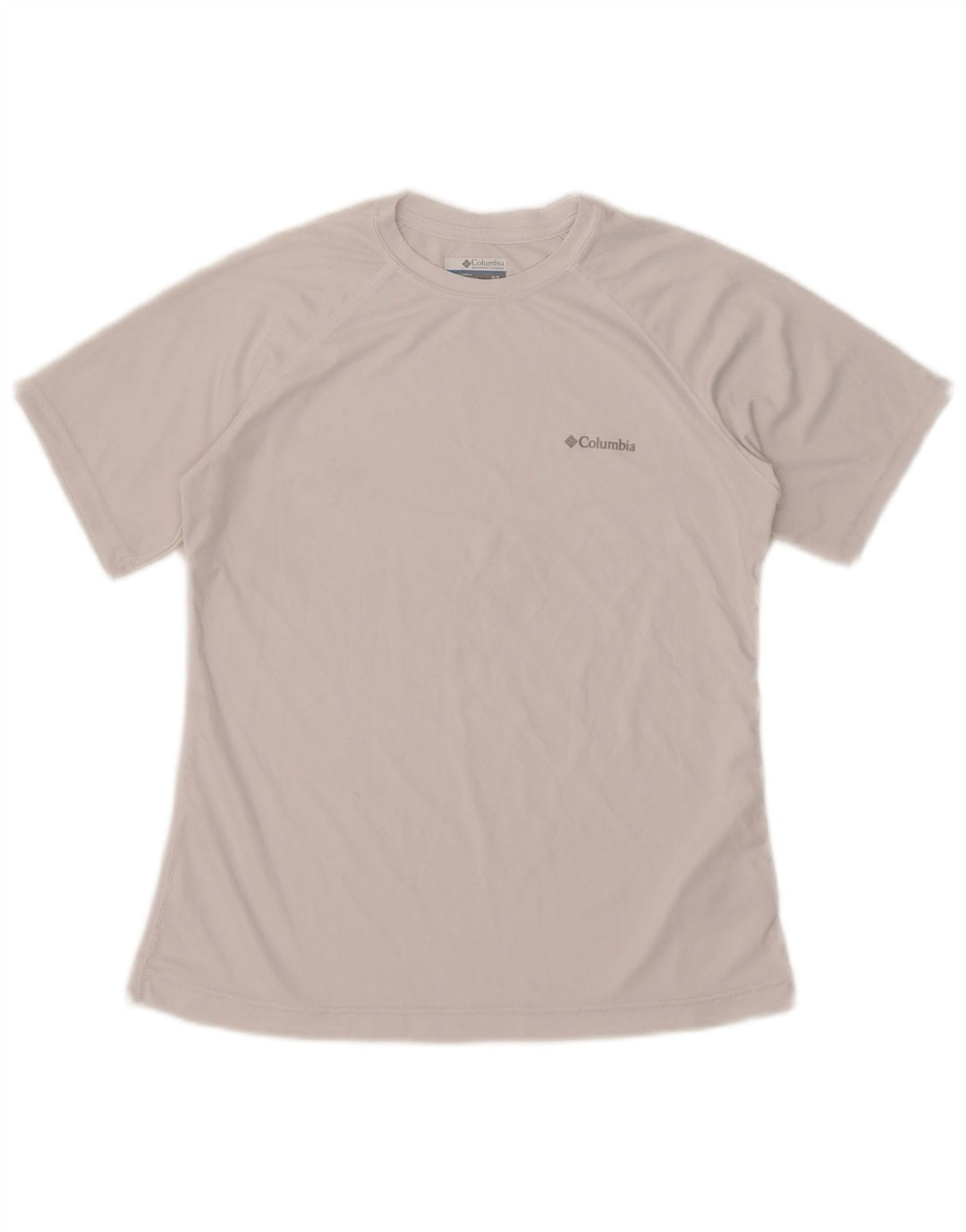 Columbia Camiseta Masculina Top Pequeno Poliéster Branco
