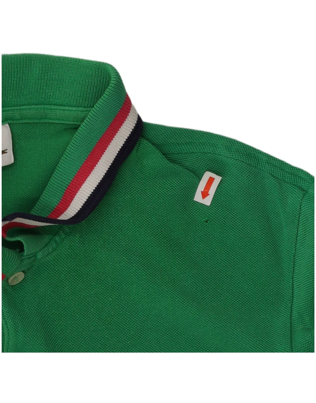 Camisa polo masculina LACOSTE tamanho 4 algodão verde médio