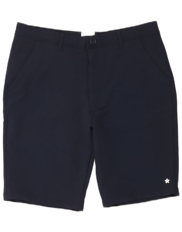 Shorts Chino Masculino Vintage XL W38 Azul Marinho Nylon