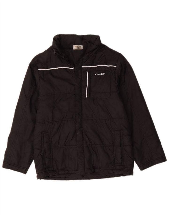 Casaco Reebok Boys acolchoado 13-14 anos preto poliéster